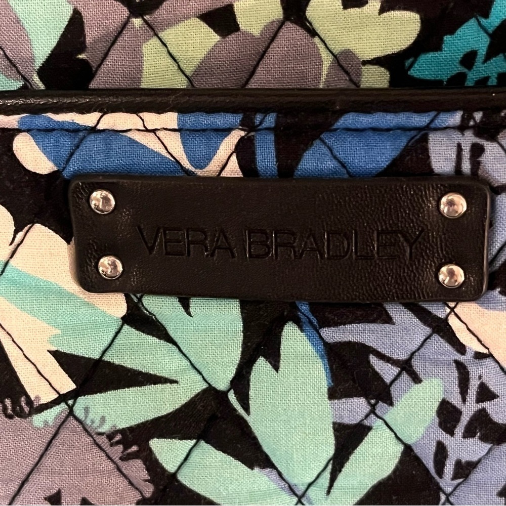 Vera Bradley Camofloral Quilted Women's Mini Weekender Tote Pockets Zipper Bag - Picture 16 of 16